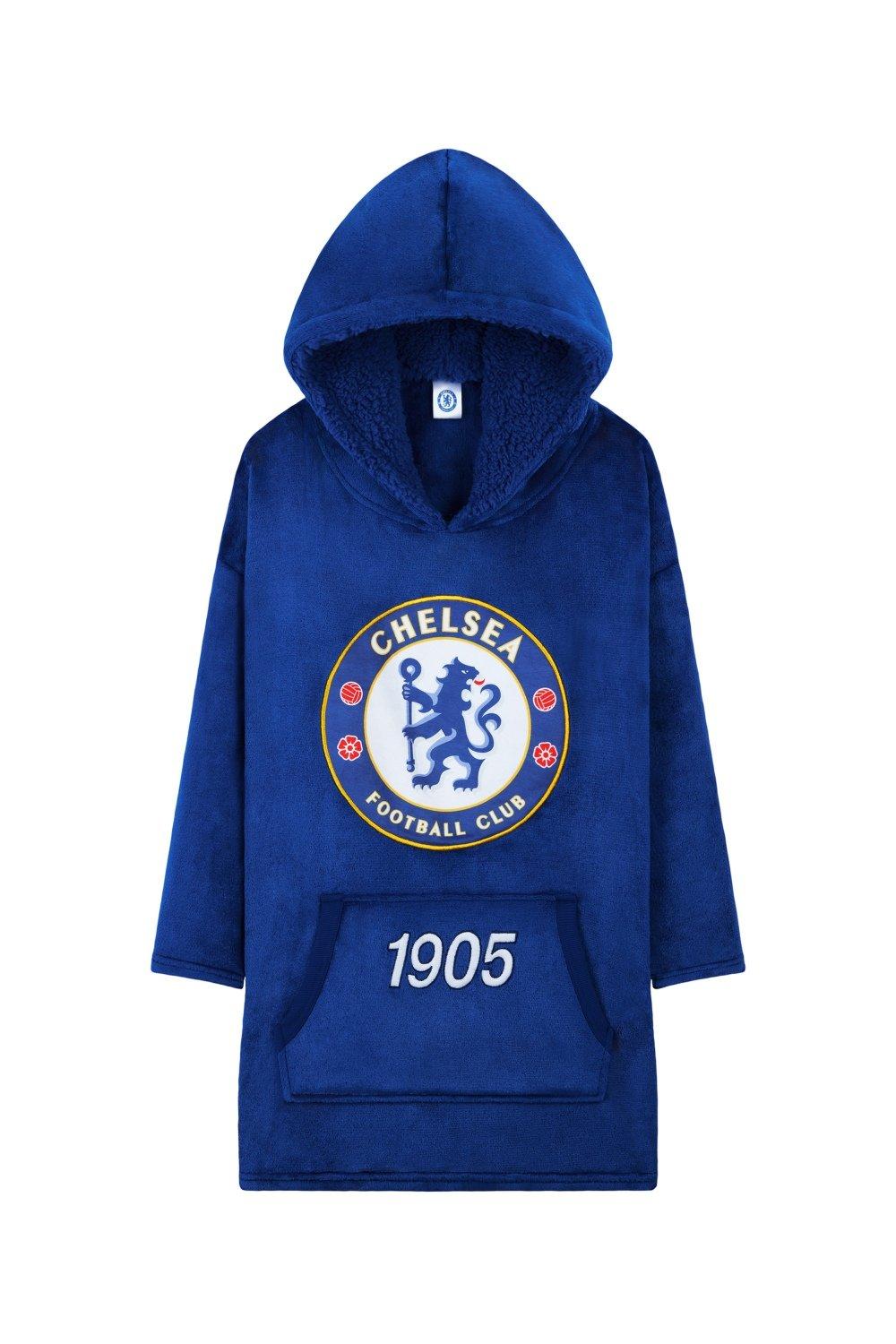 цена Толстовка оверсайз Chelsea FC, синий