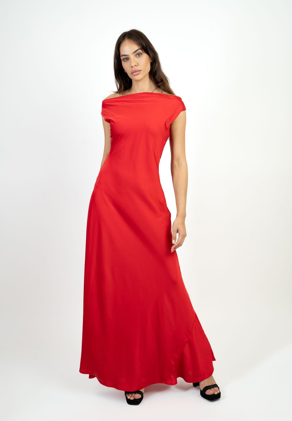 Платье макси MARLOUK TFNC, цвет red
