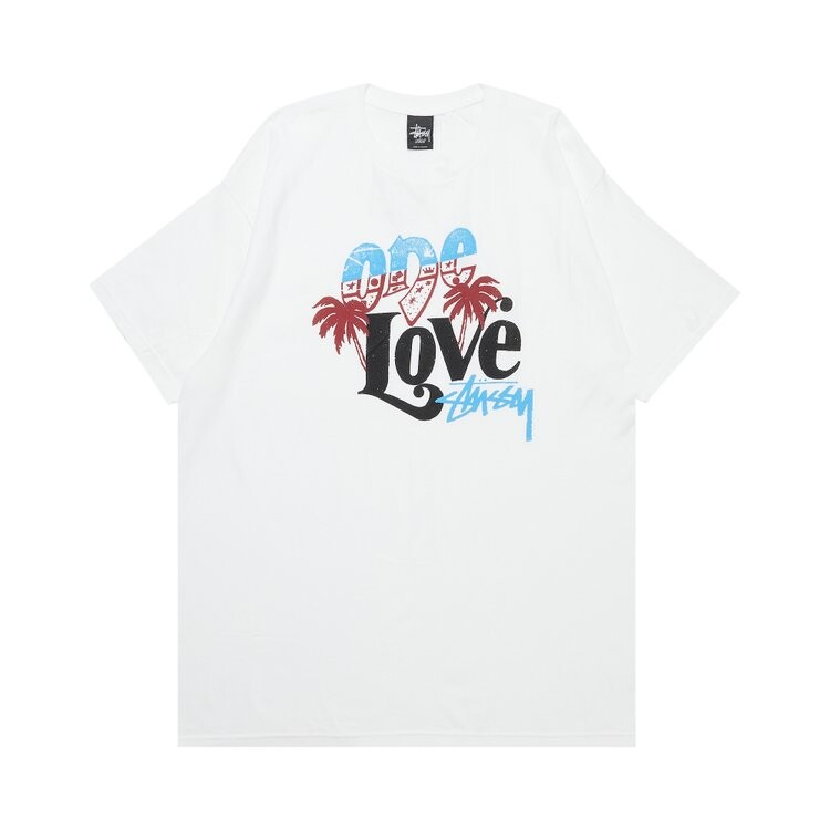 

Футболка Stussy One Love Stock 'White', белый