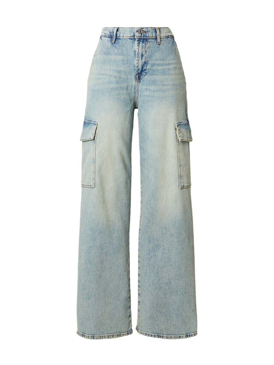 

Джинсы 7 for all mankind Wide leg Cargo Jeans Scout Frost, черный