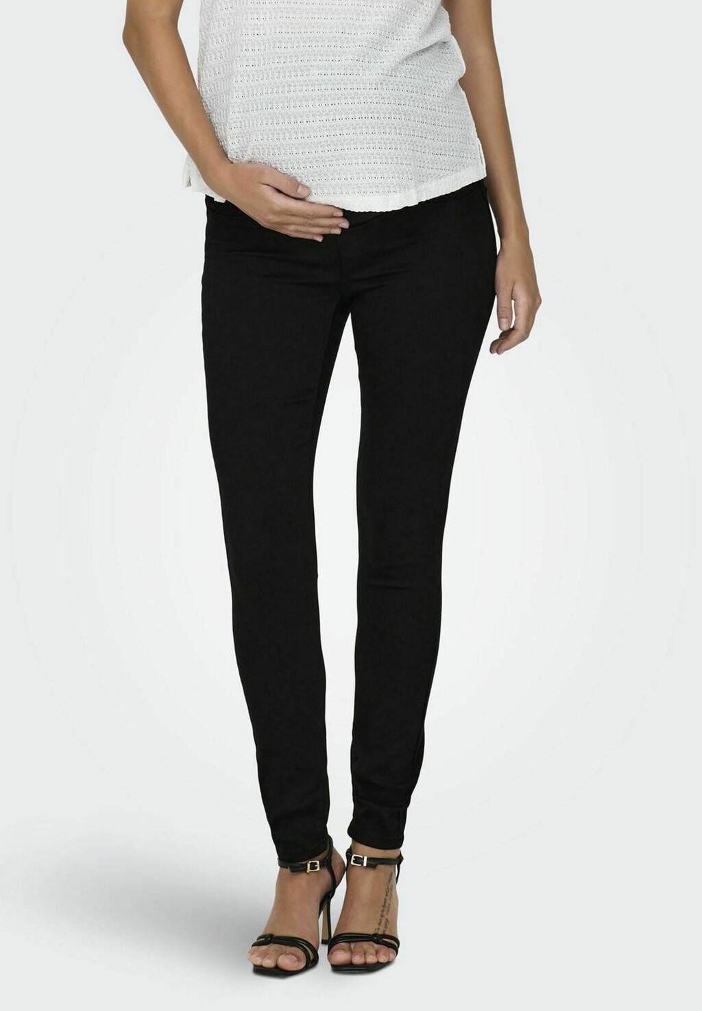 

Джинсы Skinny Fit Rain Life ONLY MATERNITY, цвет black denim