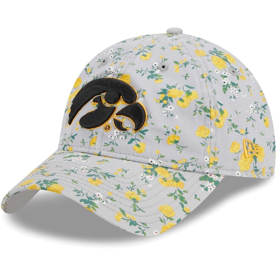 

Бейсболка New Era Iowa Hawkeyes, серый