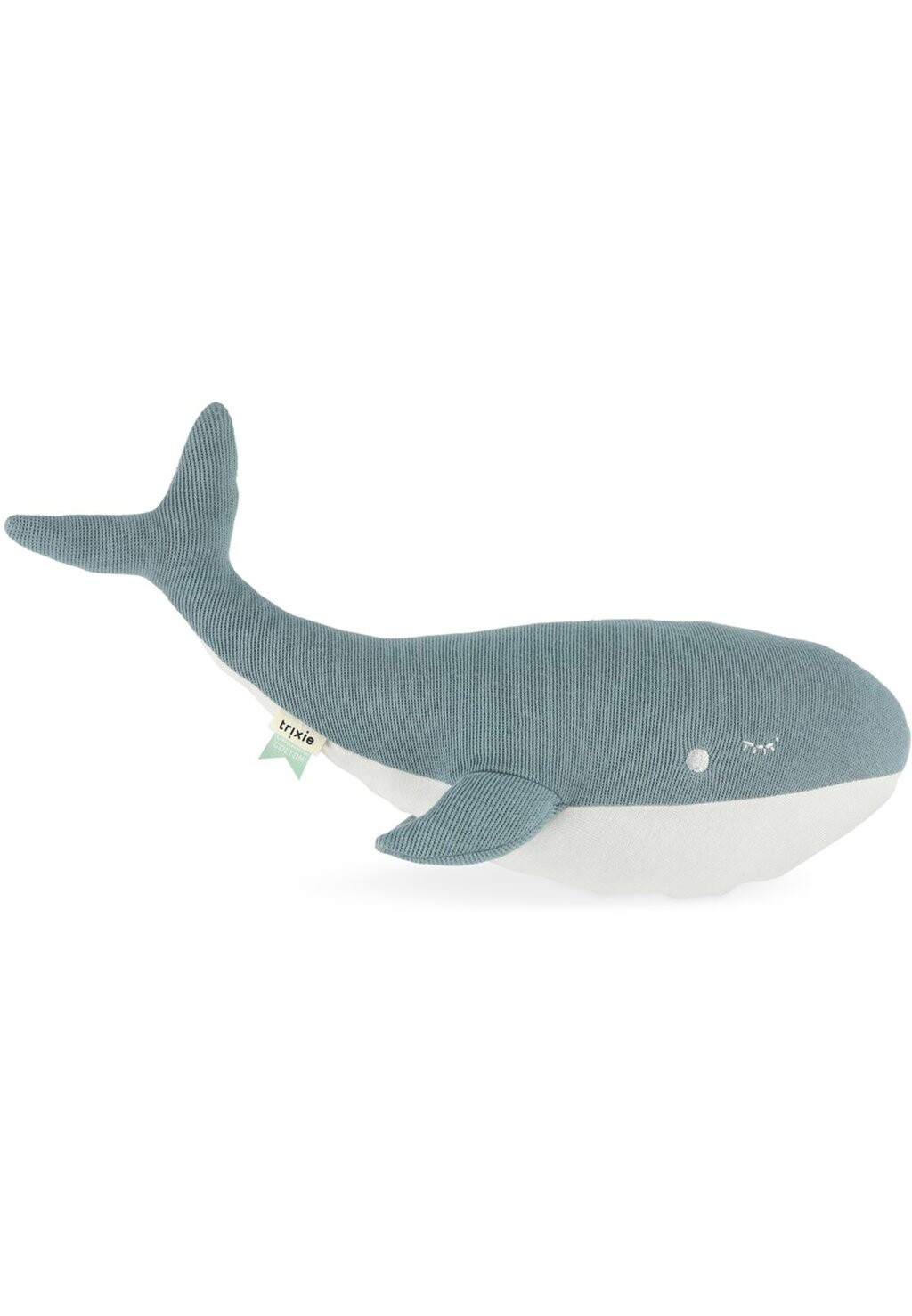 

Мягкая игрушка KNUFFELDIER WHALE Trixie, цвет light blue / white