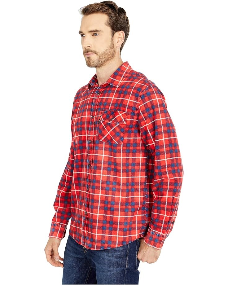 

Рубашка Rip Curl Return Long Sleeve Shirt, цвет Bright Red