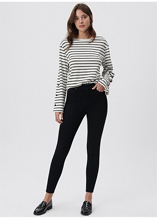 

Женские джинсовые брюки Super Skinny 101065 31103 ACAI.P Double Black Mavi