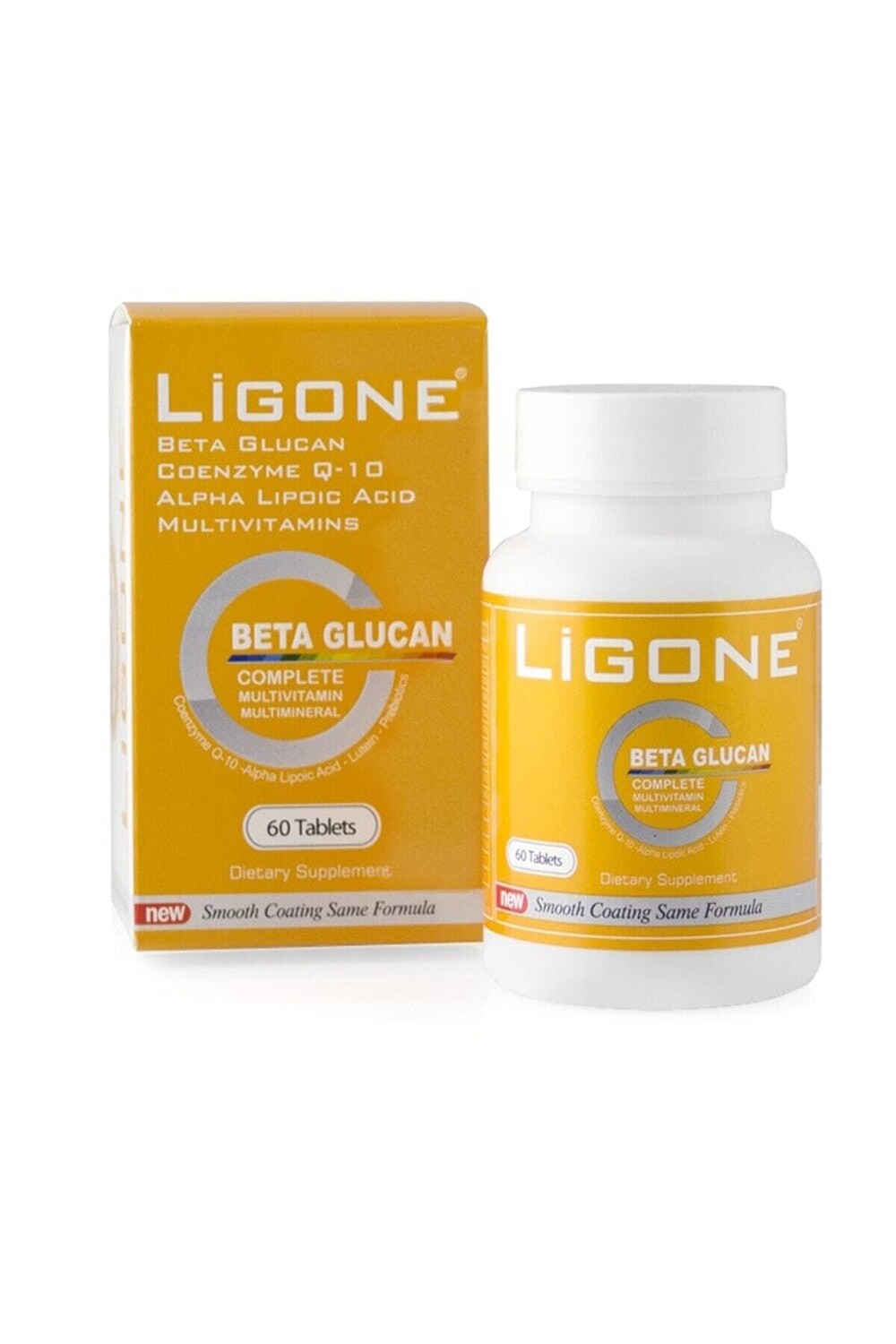 

Ligone Бета-глюкан Пробиотик Мультивитамин 60 Таблетка