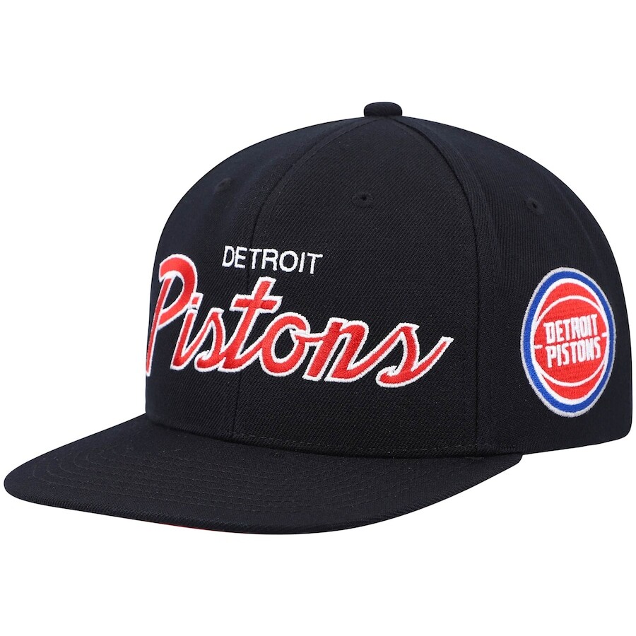 

Бейсболка Mitchell & Ness Detroit Pistons, черный