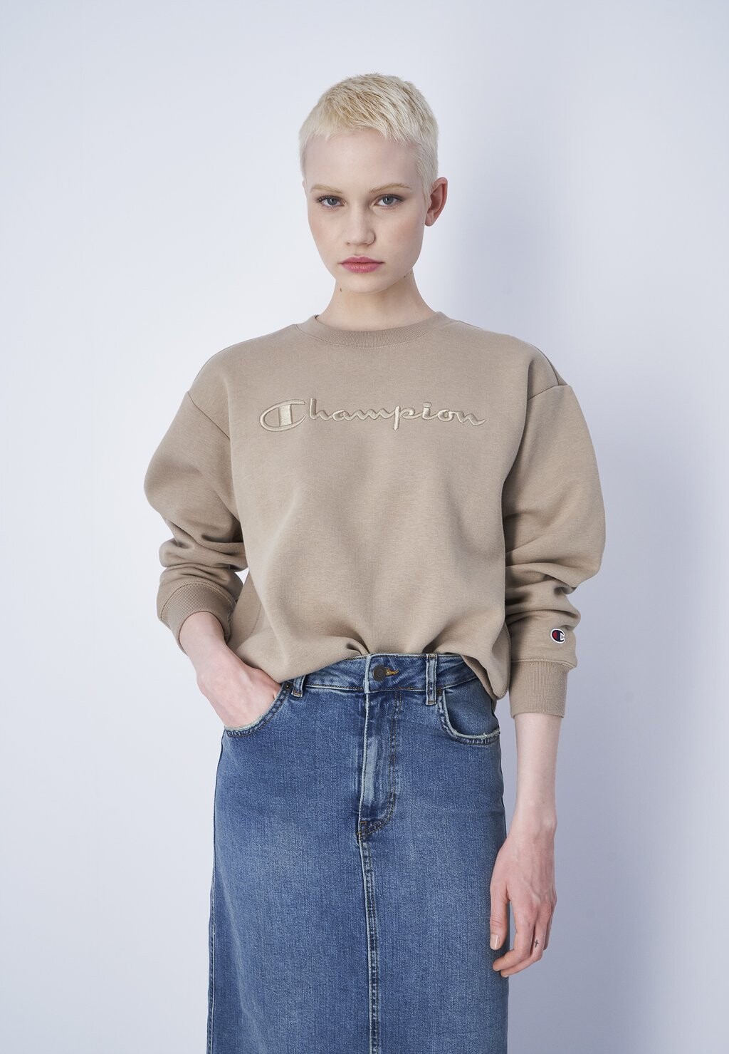 

Толстовка CREWNECK Champion, коричневый