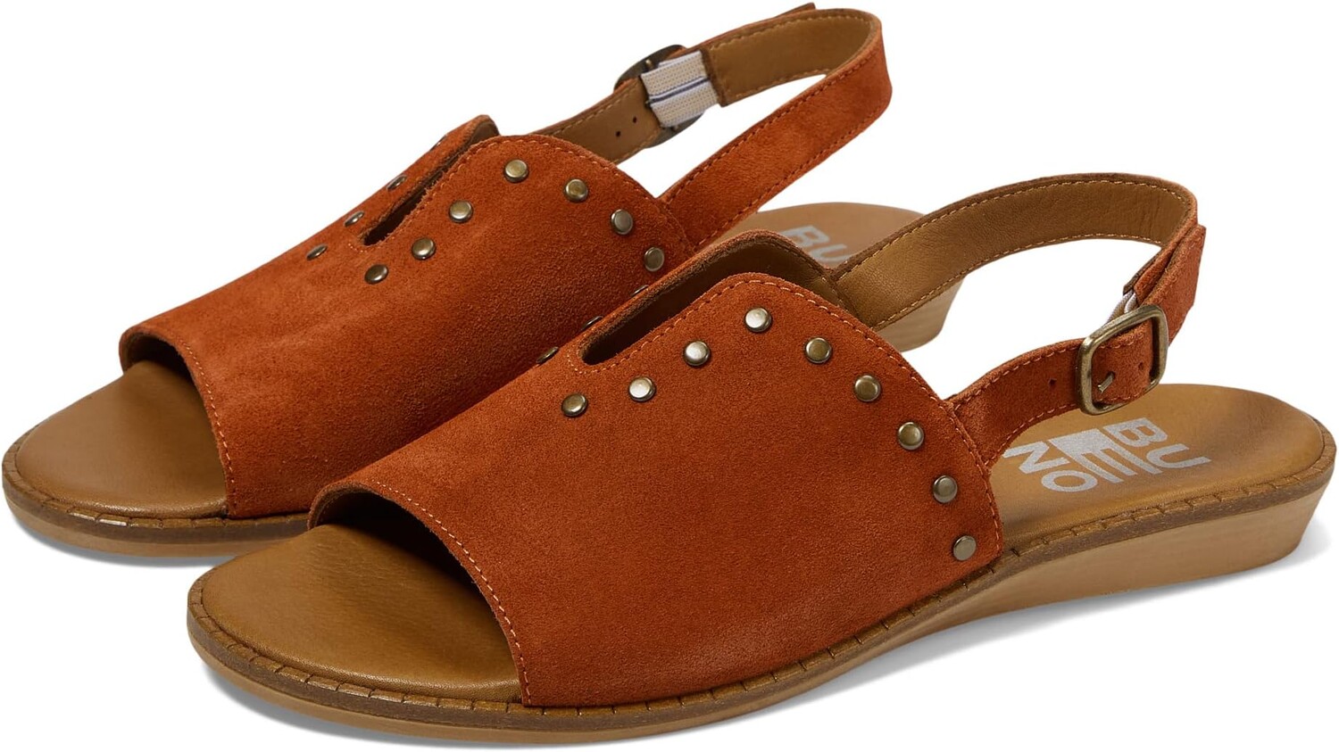 

Сандалии на плоской подошве Daksha Bueno, цвет Red Suede