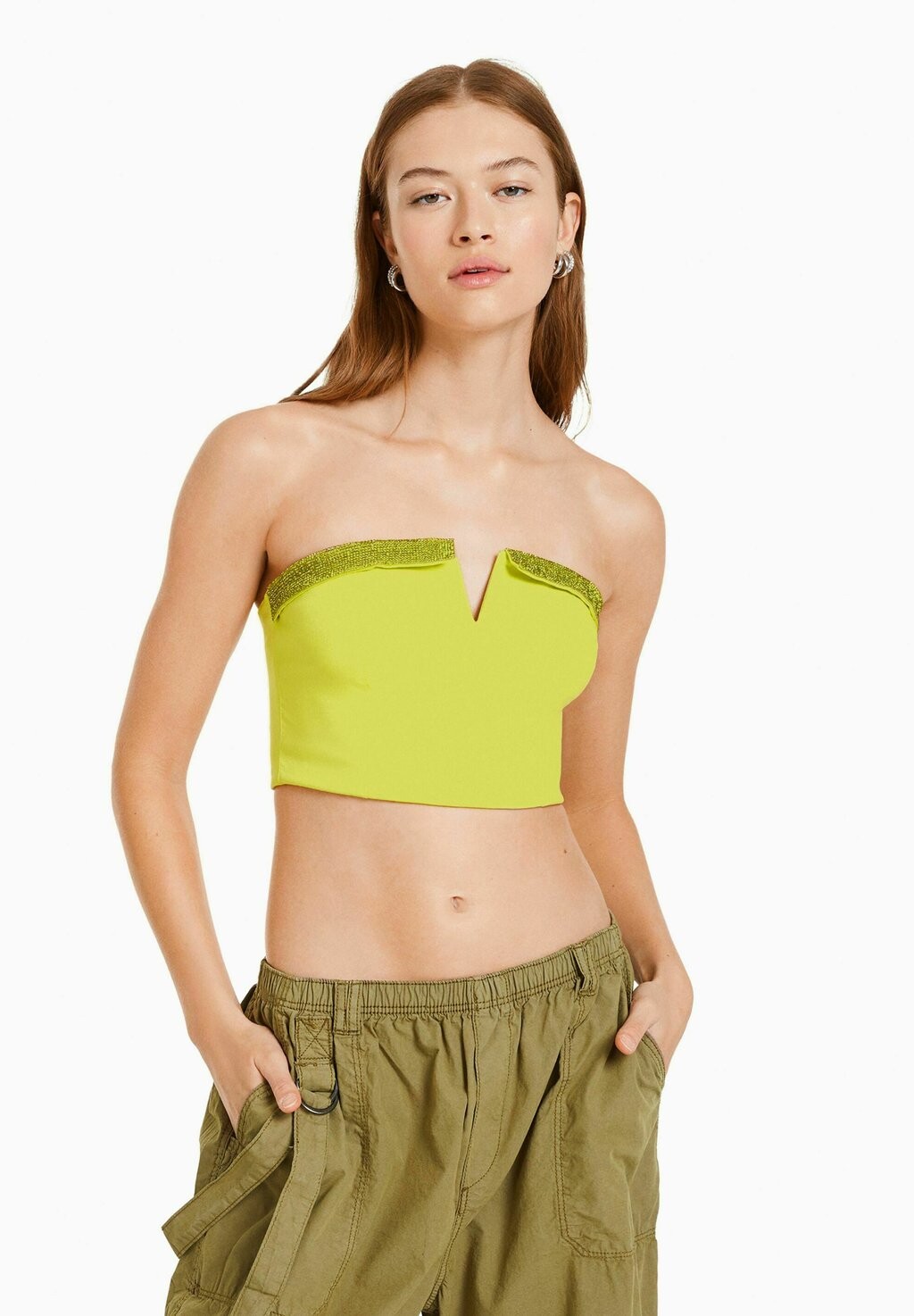 

Топ Bershka, зеленый