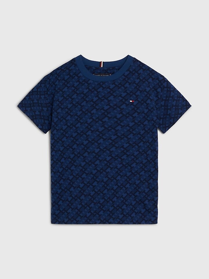 

Детская футболка с монограммой Tommy Hilfiger