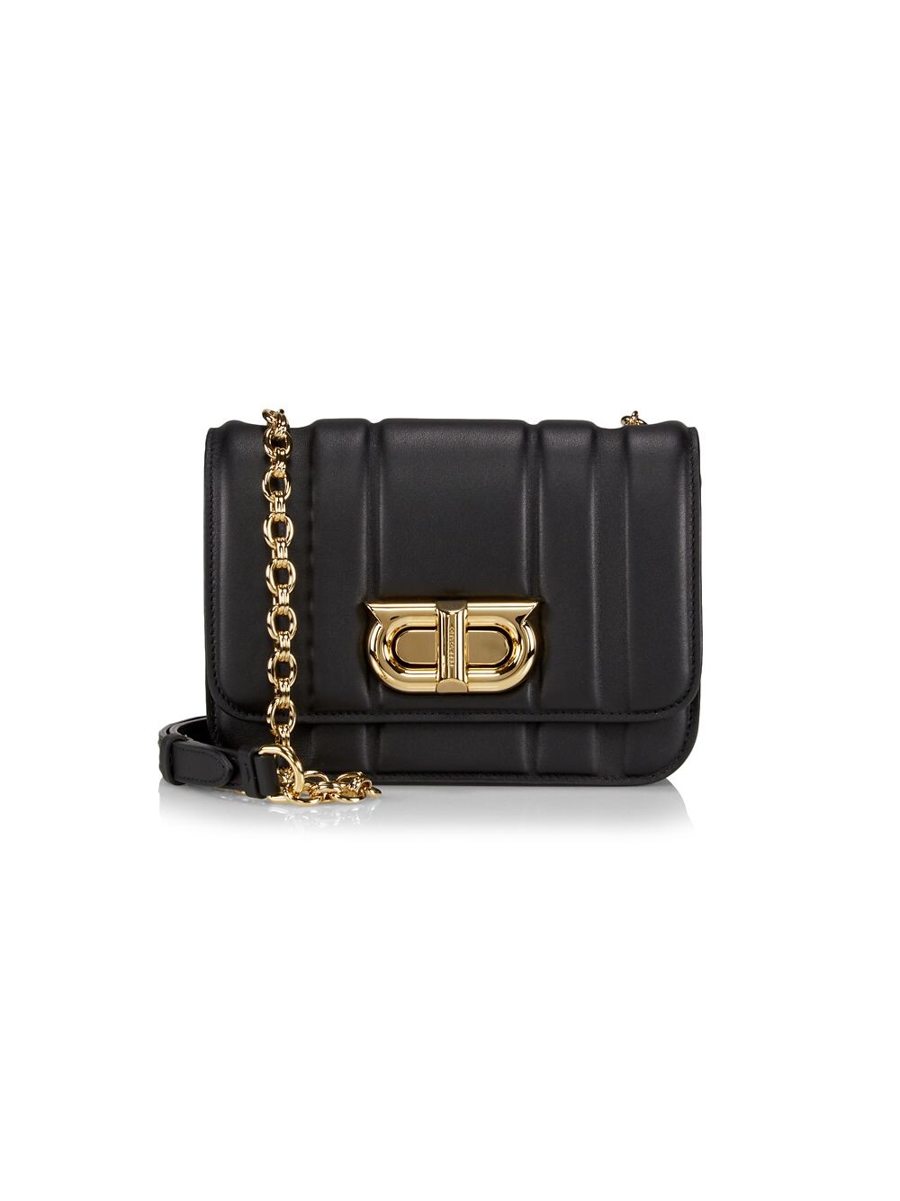 

Стеганая кожаная сумка через плечо FERRAGAMO