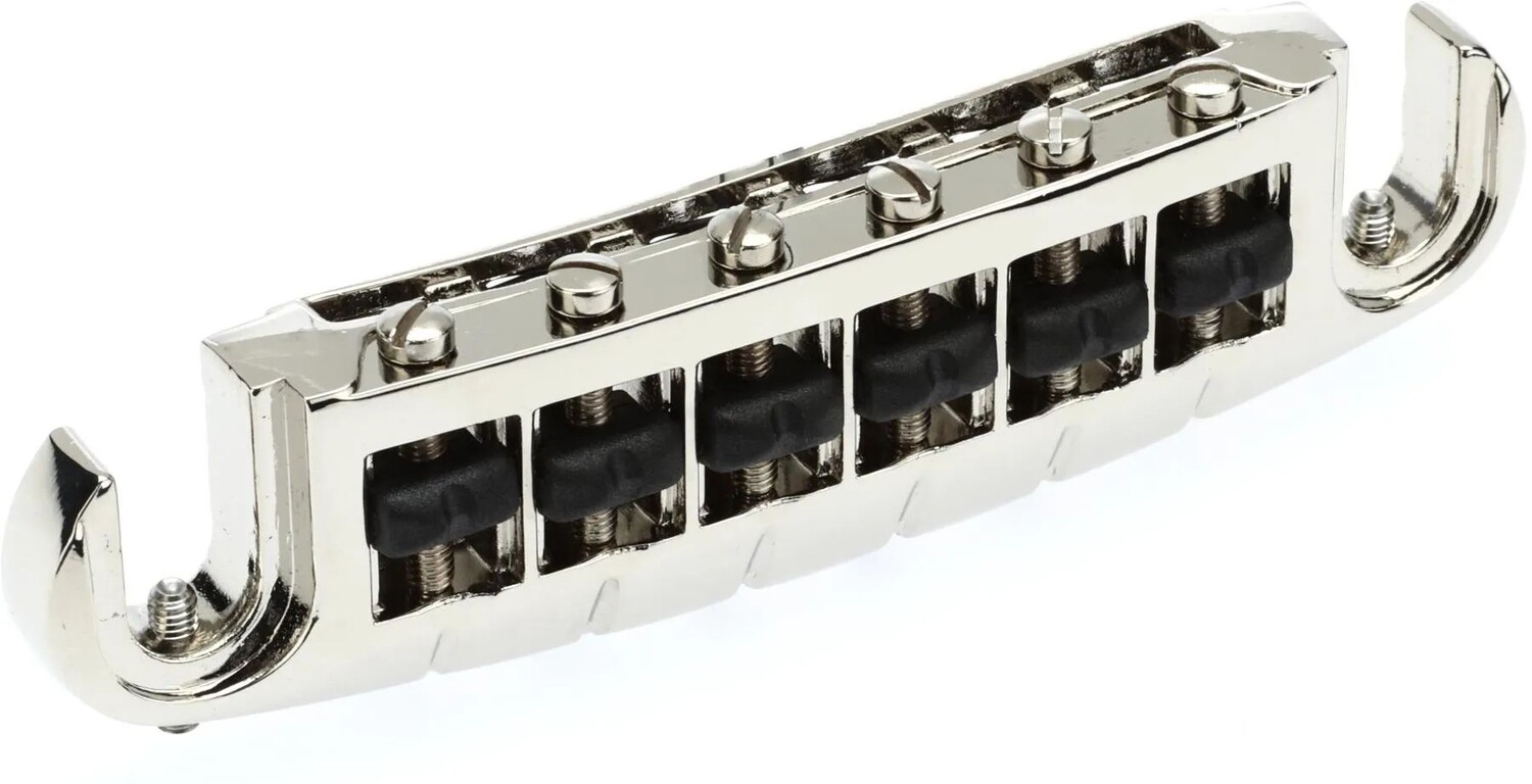 

Graph Tech PS-8593-NM Регулируемый охватывающий мост ResoMax NW2 — никель, метрическая система