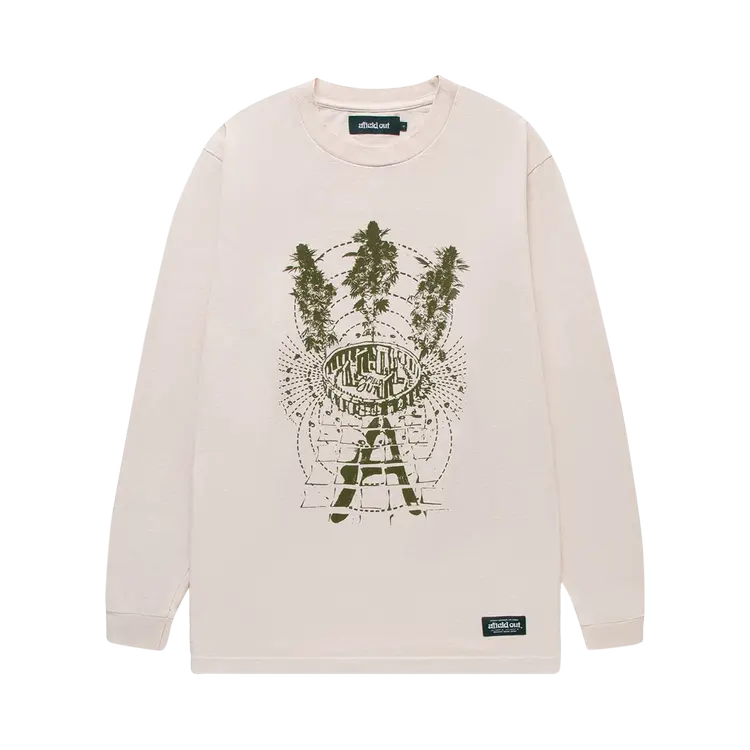 

Футболка Afield Out Stone Long-Sleeve 'Bone', кремовый