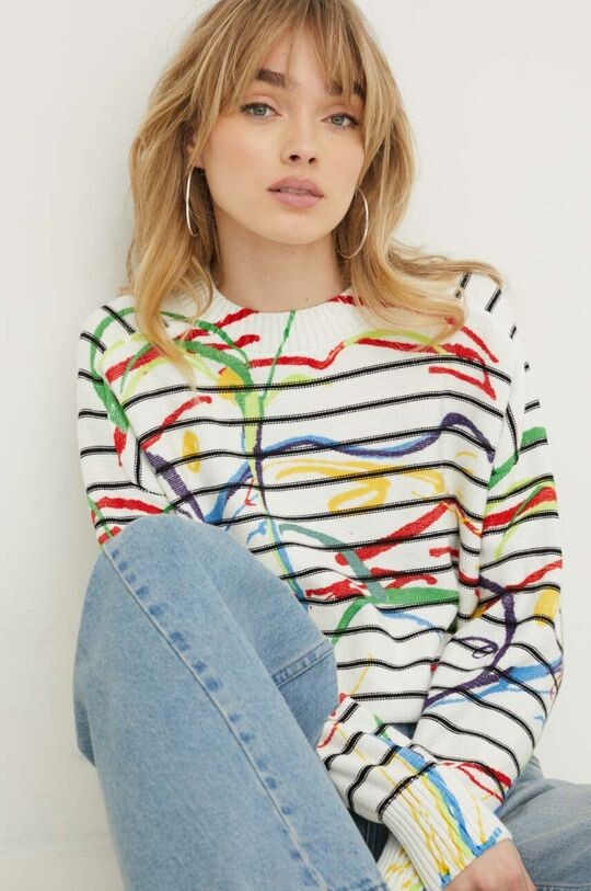 

Свитер Desigual, бежевый