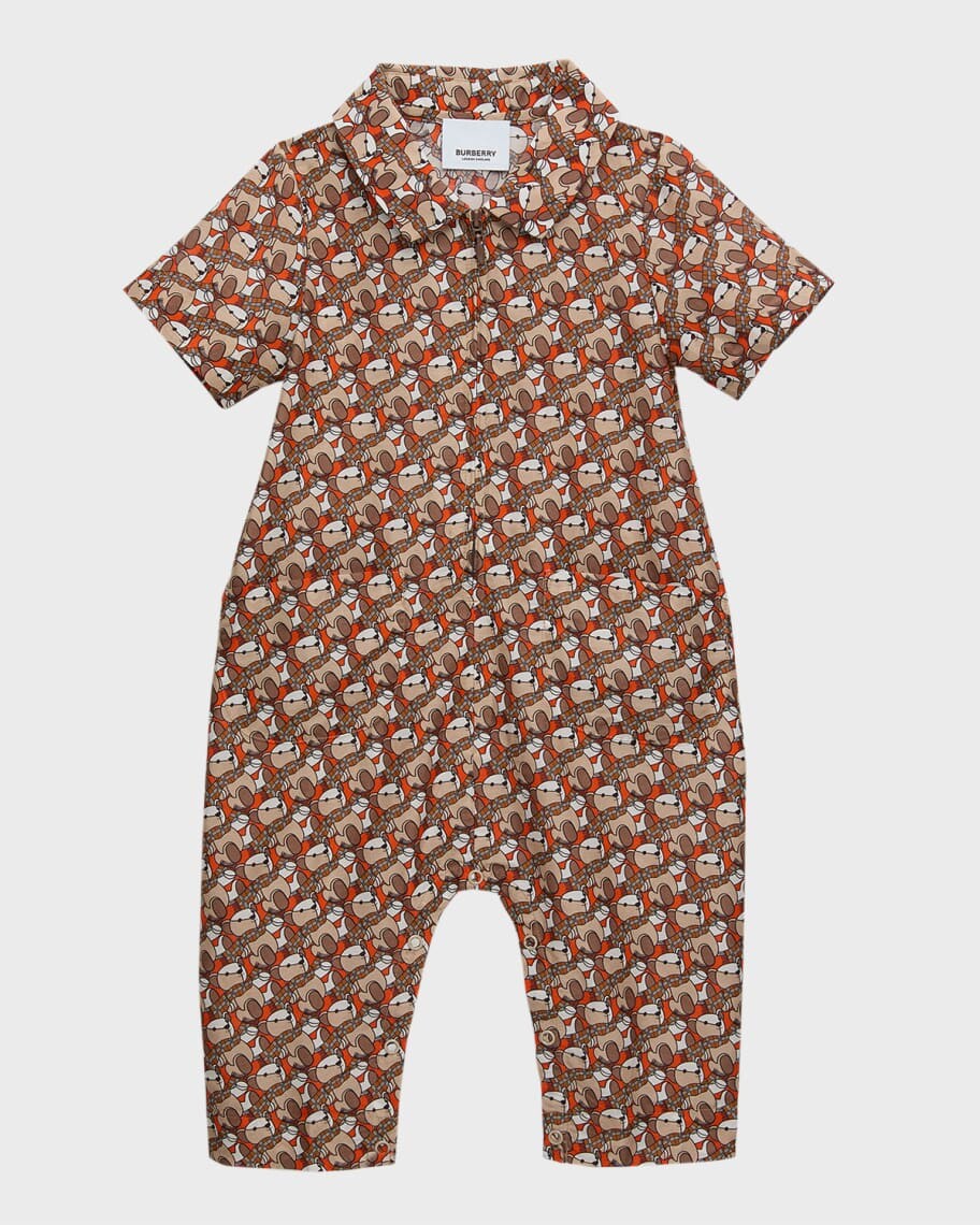 

Детский комбинезон Andreas Bear-Print, размер для новорожденных-18M Burberry