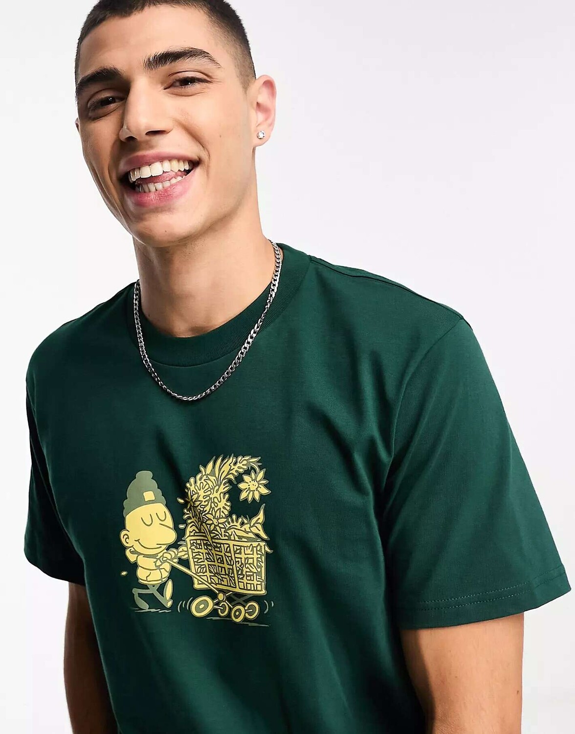 

Зеленая футболка-шоппер Carhartt WIP, Зеленый