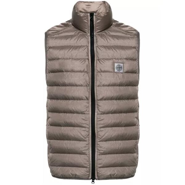 

Куртка compass-patch padded gilet Stone Island, коричневый