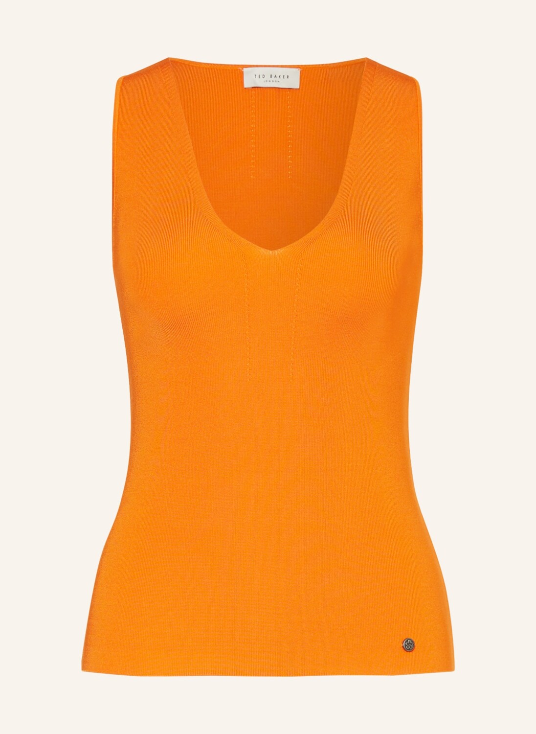 

Вязаный топ TED BAKER SARHAA, оранжевый