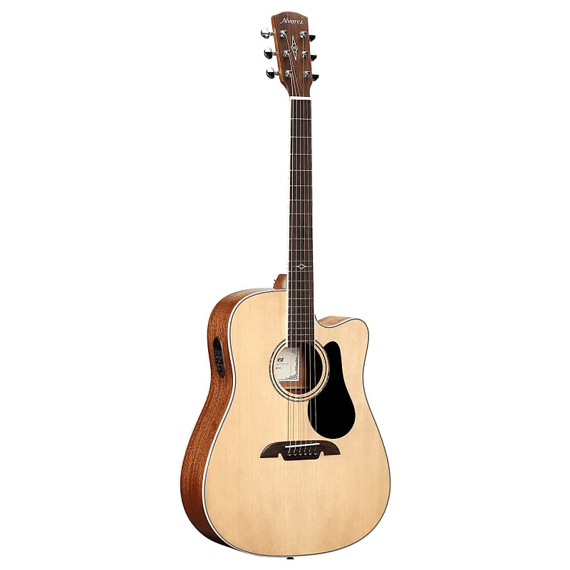 цена Акустическая гитара Alvarez - Artist Series - AD60ce 2024 Model - Dreadnought Acoustic-Electric Guitar w/Cutaway - Natural
