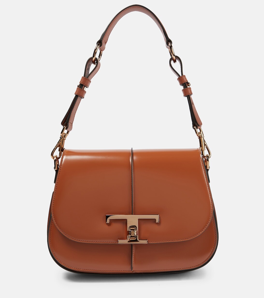 

Кожаная сумка через плечо Timeless Mini Tod's, коричневый