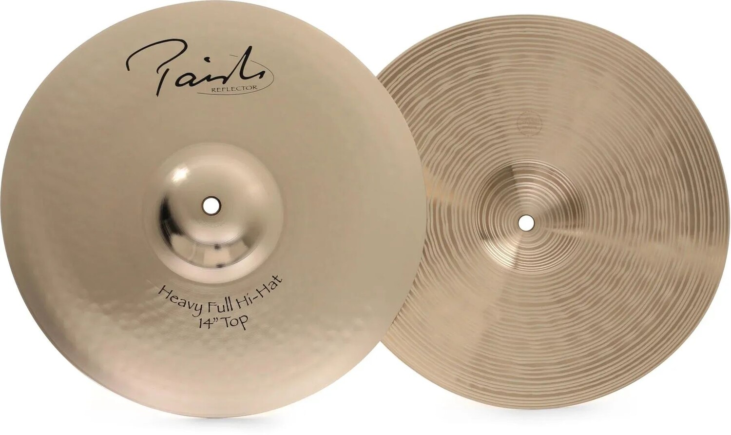 

14-дюймовые фирменные тарелки Paiste с рефлектором Heavy Full Hi-hat