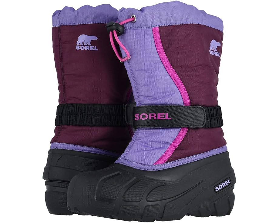 Ботинки Sorel Flurry, цвет Purple Dahlia/Paisley Purple 1 цена и фото