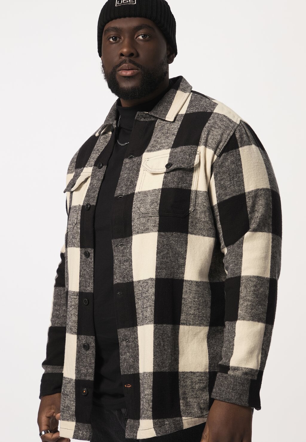 

Рубашка , KENT COLLAR UP TO 8 XL STHUGE, цвет black