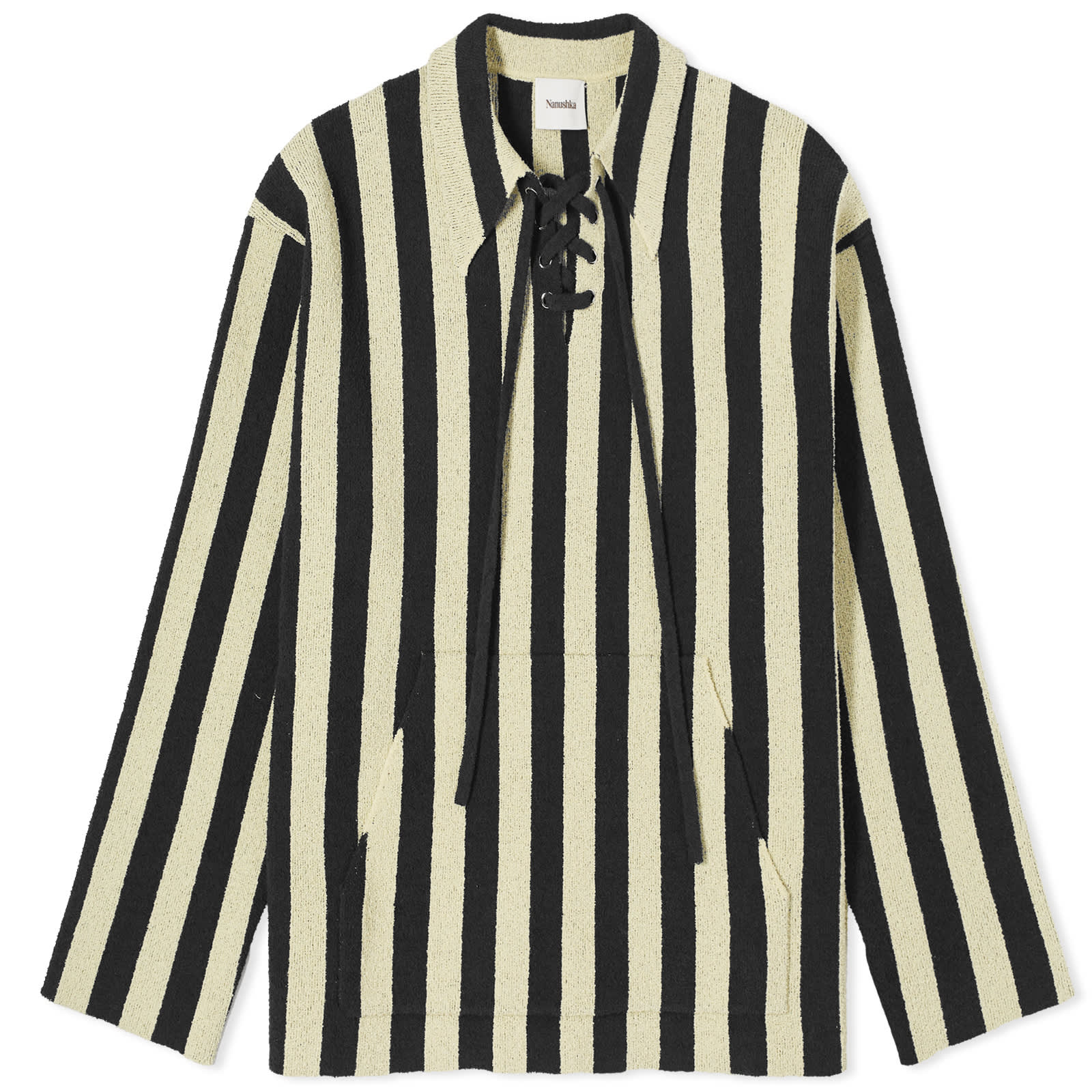 Джемпер Nanushka Jolyn Striped, цвет Black & Pale Yellow мошони ализ сказки из будапешта