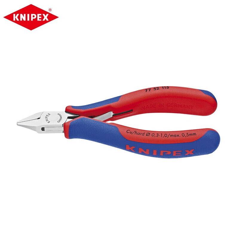 KNIPEX 115 мм прецизионные электронные диагональные плоскогубцы ремонт электрика электронные ножницы диагональные плоскогубцы кусачки 77 52 115 по индивидуальному заказу (срок поставки 4-8 недель)