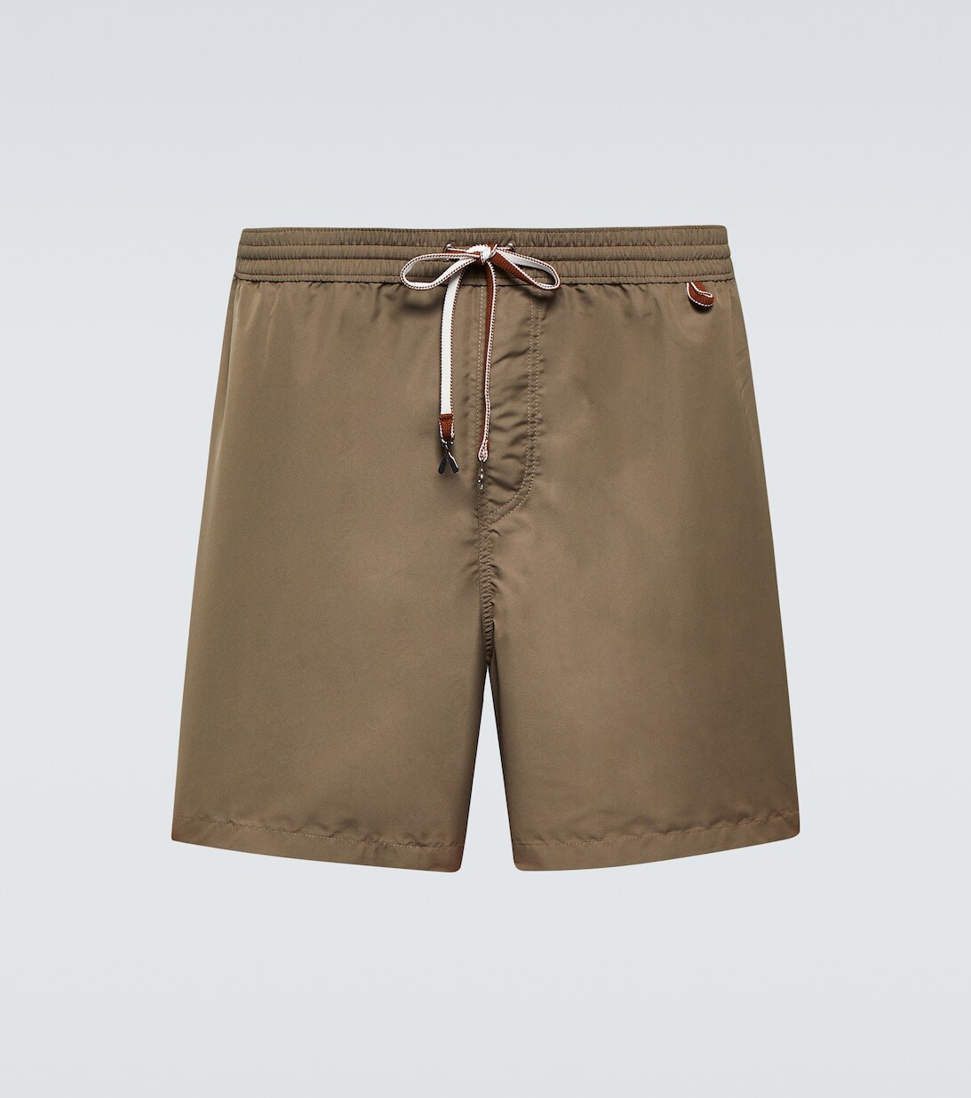 

Шорты на шнуровке Loro Piana, коричневый