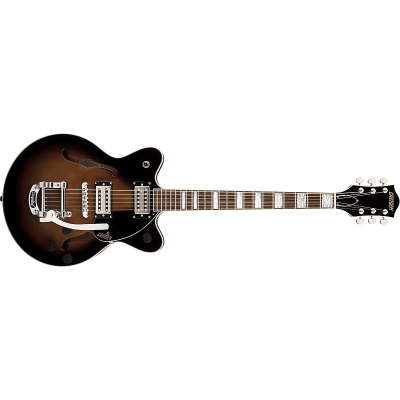 

Электрогитара Gretsch G2655T Streamliner Center Block Jr. Double-Cut Guitar, Brownstone Maple