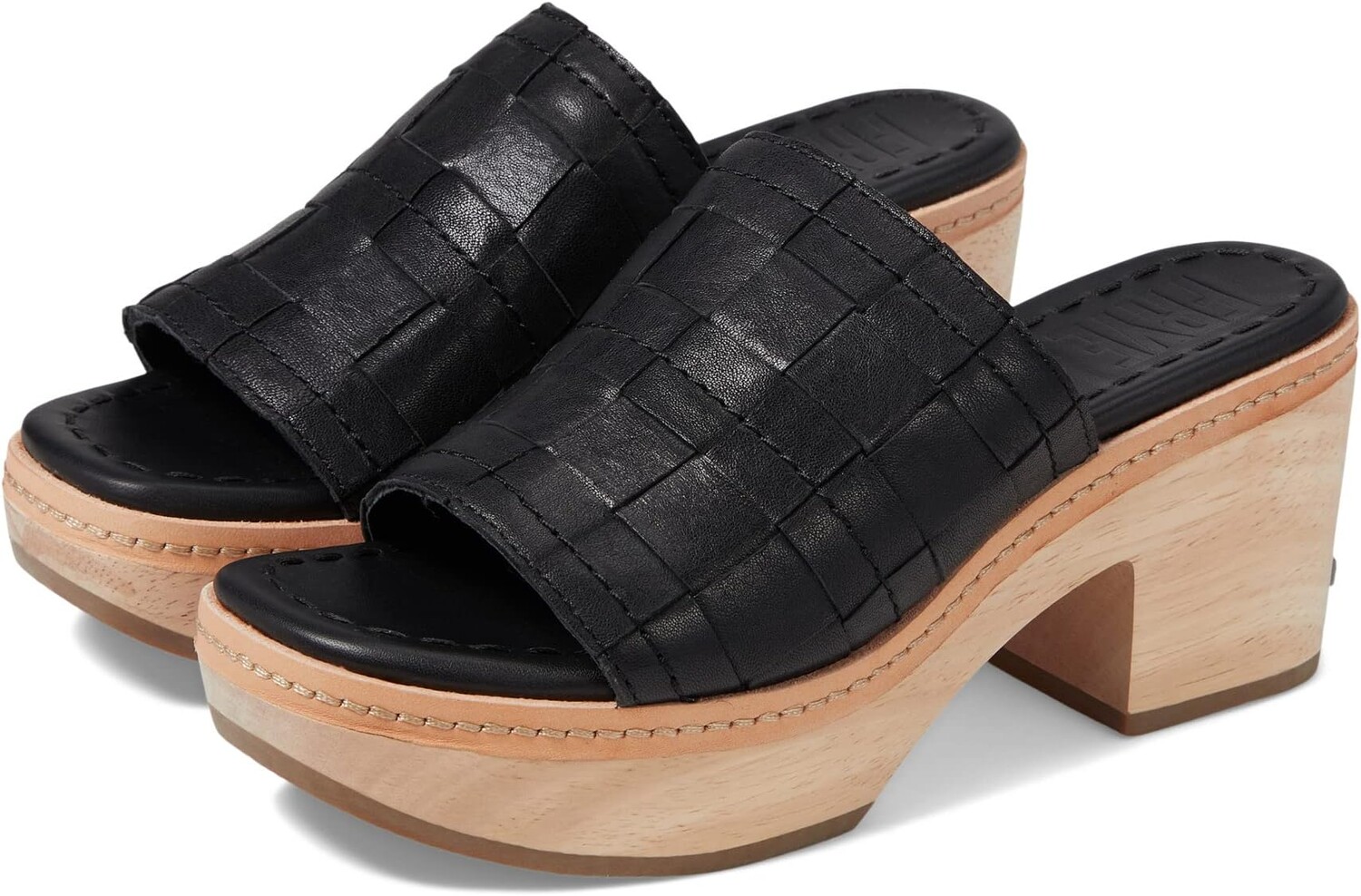 

Босоножки Hazel Woven Slide Frye, черный