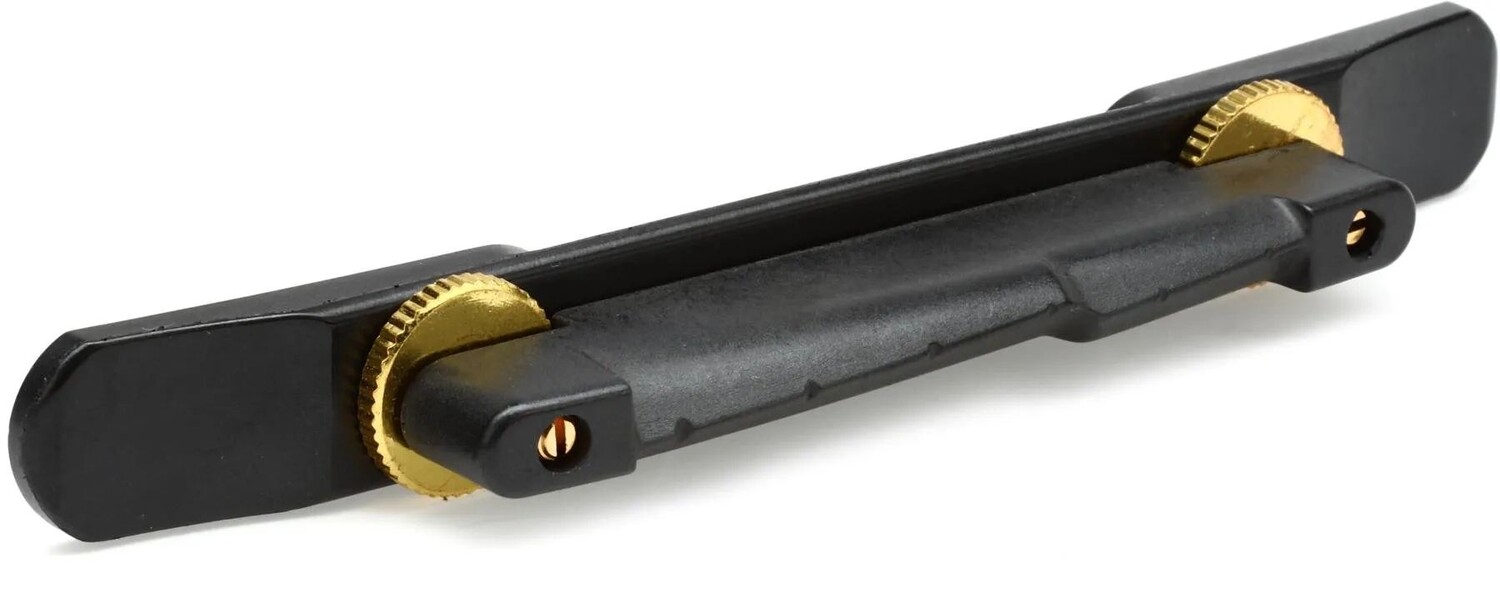 

Graph Tech PS-7552-G0 ResoMax Archtop String Saver Jazz Bridge — низкопрофильный, золотого цвета