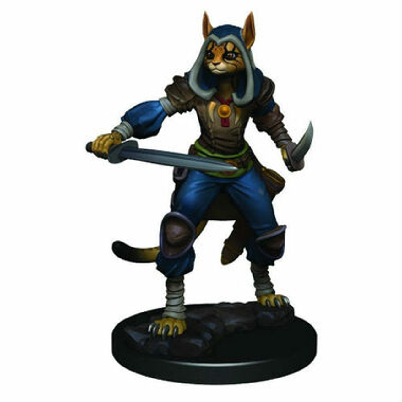 

Миниатюра Dungeons & Dragons: Icons of the Realms Premium Miniatures - Female Tabaxi Rogue