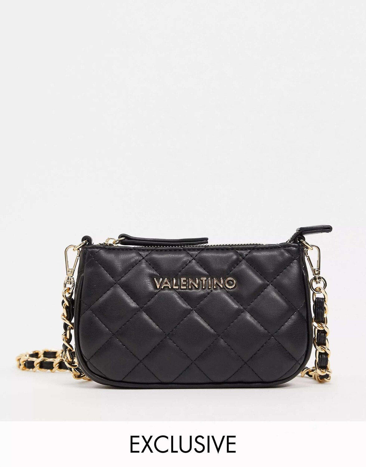 

Valentino Bags Черная стеганая сумка через плечо Ocarina