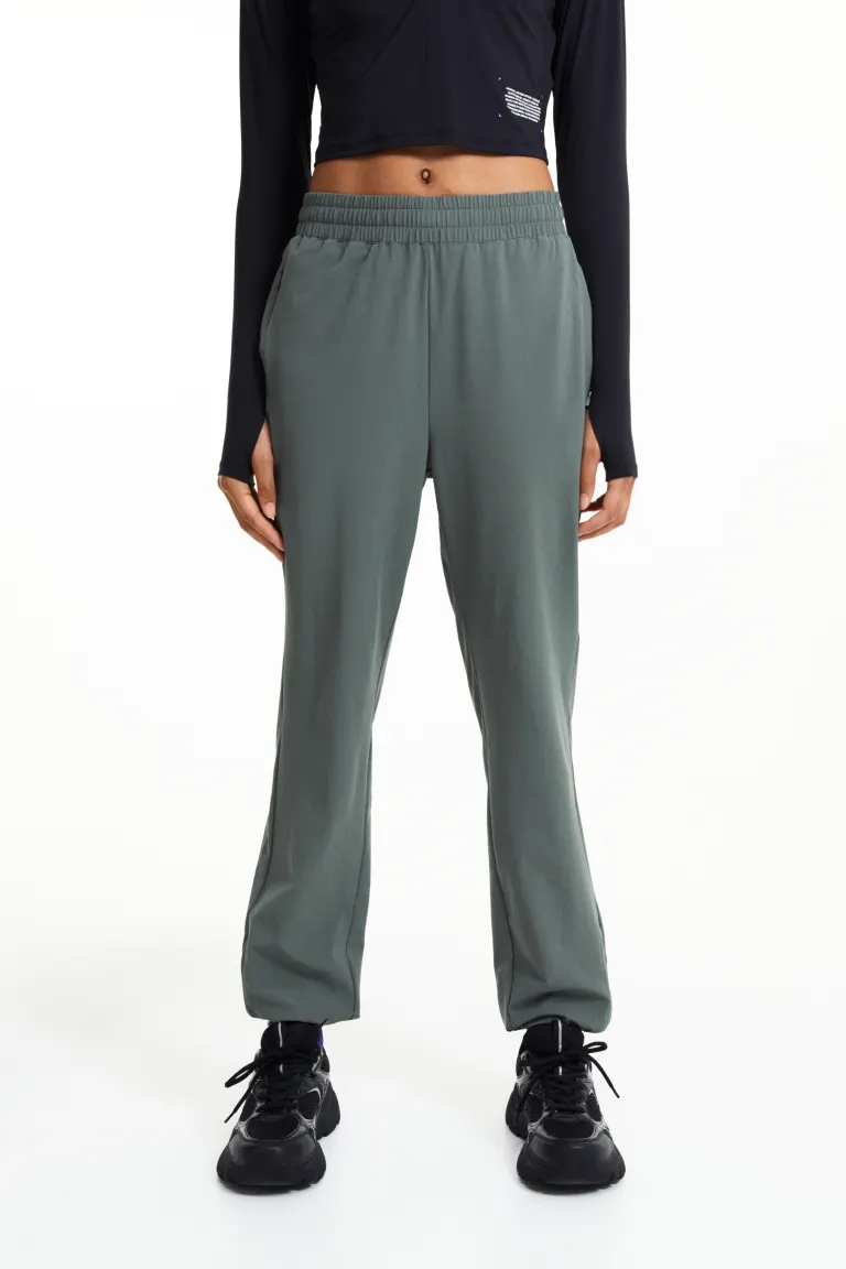 

Беговые брюки drymove H&M, зеленый