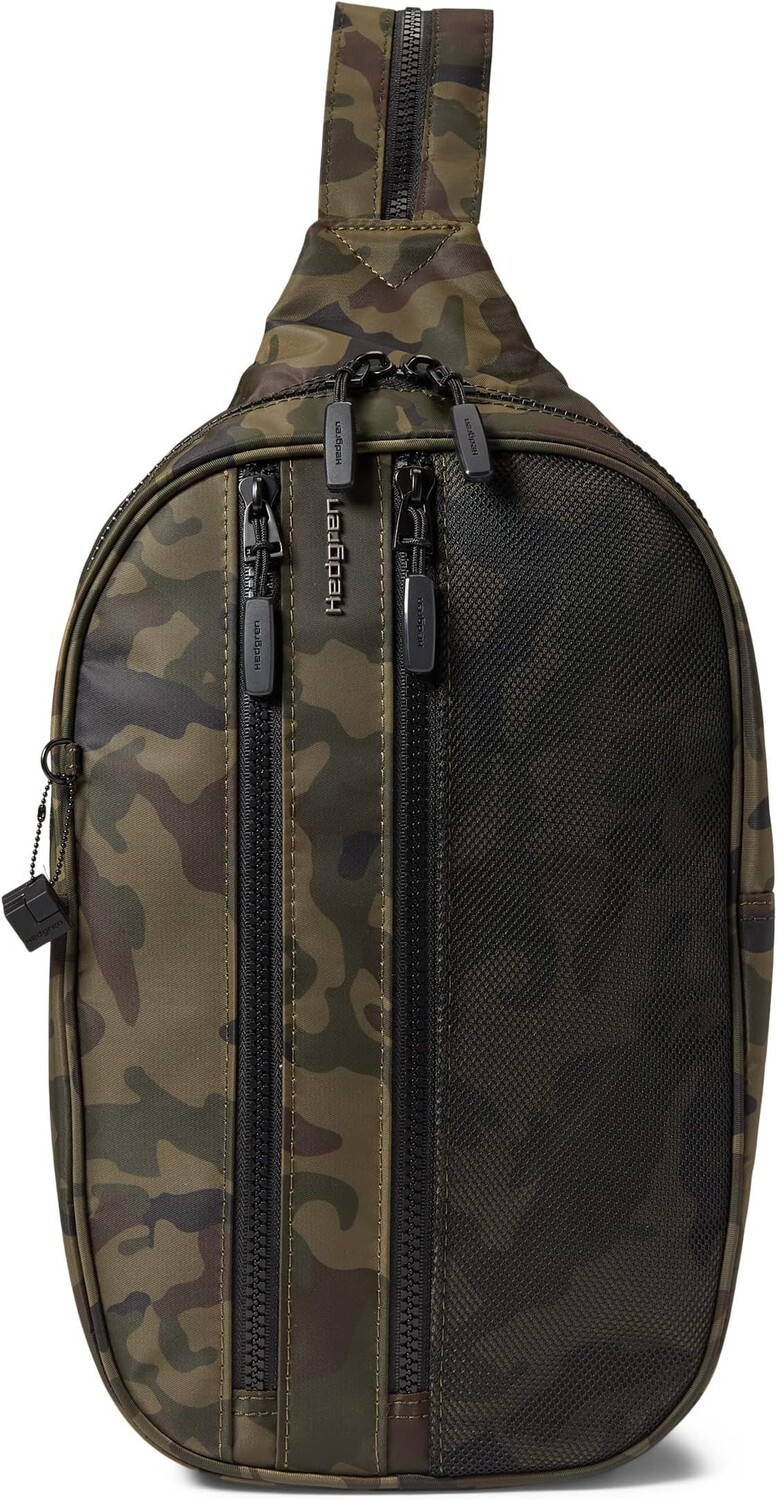 

Рюкзак Meadows - Sustainably Made Sling Hedgren, цвет Olive Camo