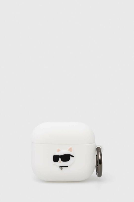 

Чехол для AirPod Чехол для AirPods 3 Karl Lagerfeld, белый