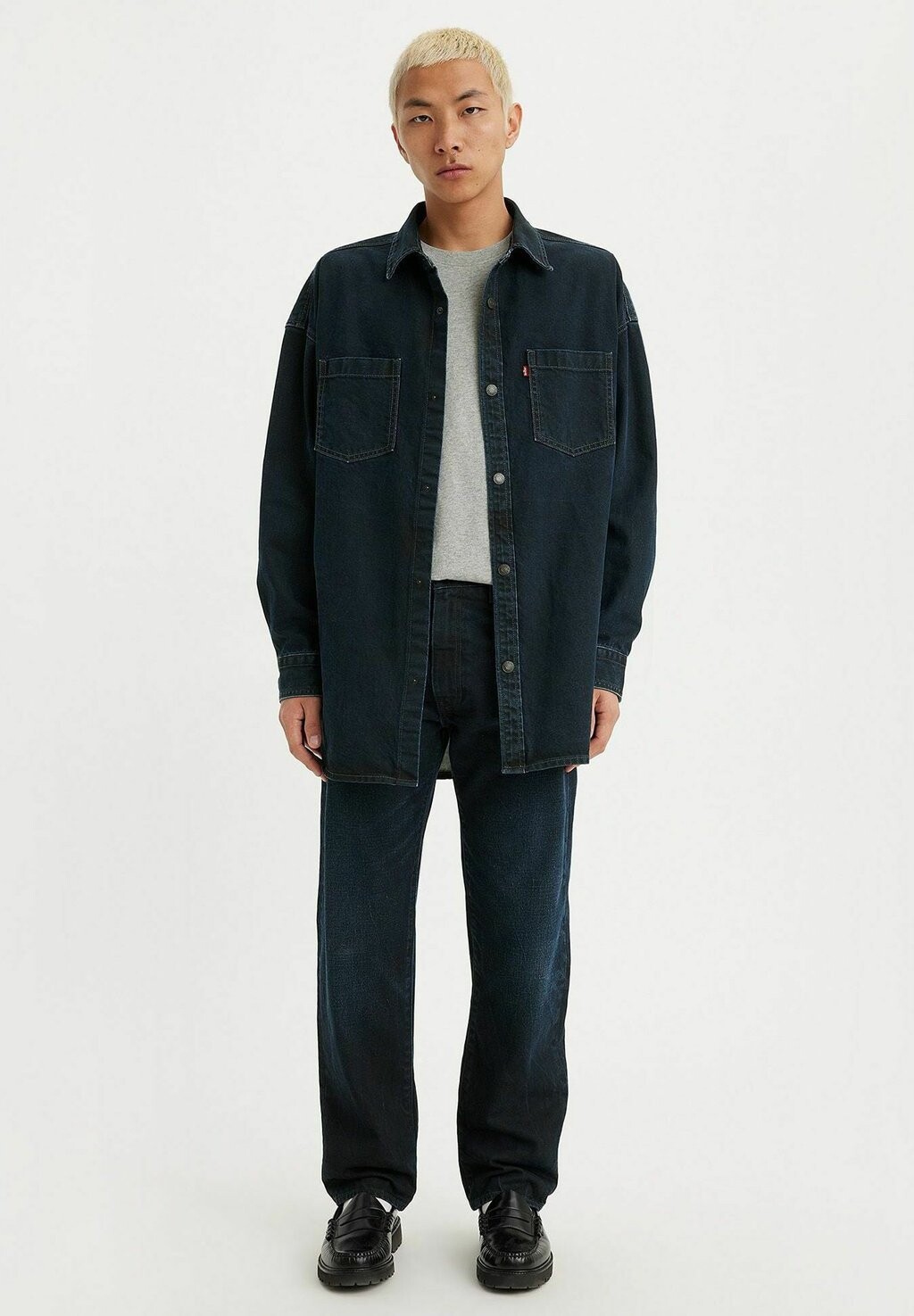 

Джинсы-сигареты Wlthrd 551Z Authentic Straight Levi's, цвет raven, Черный
