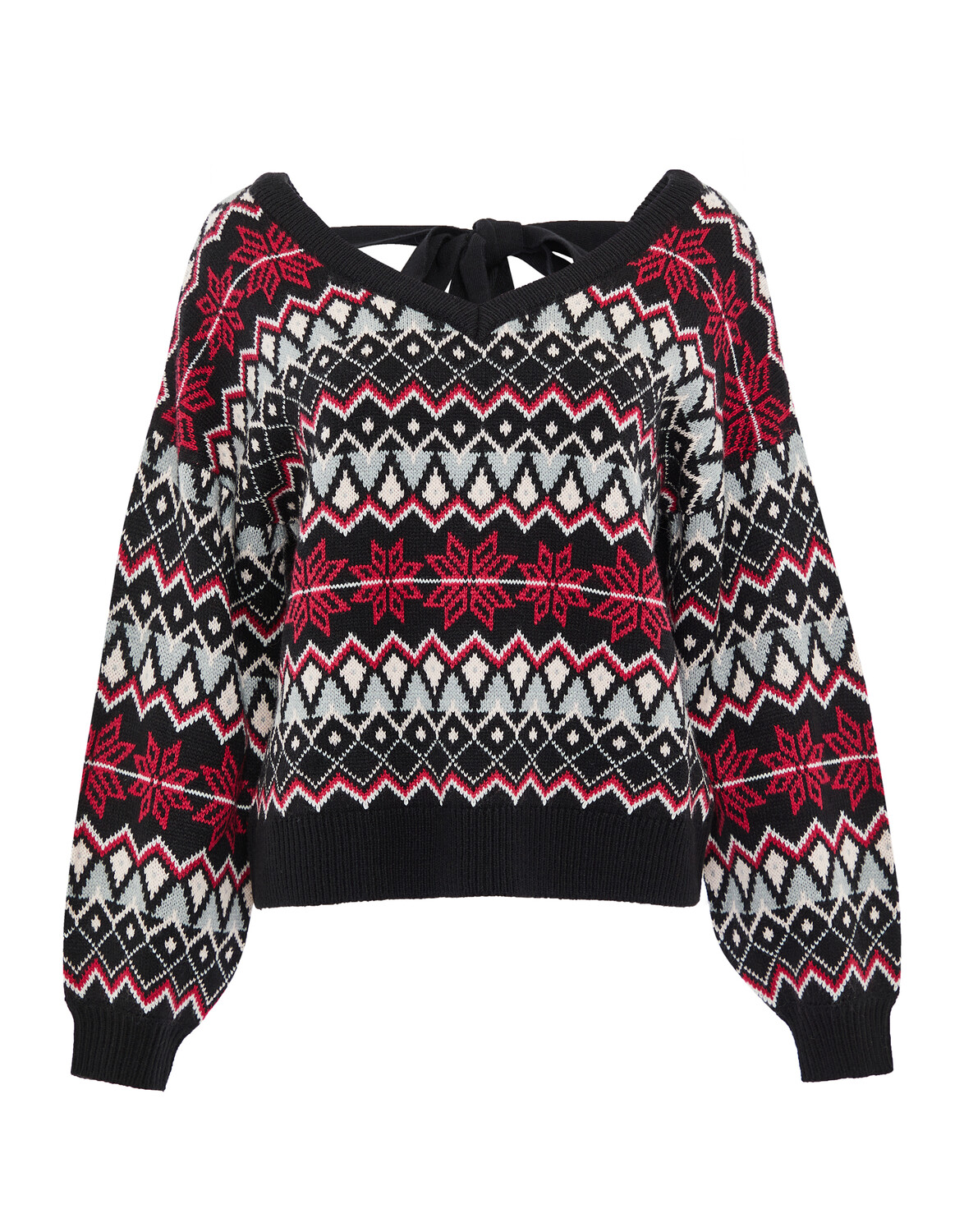 

Свитер Threadbare Norweger Juliet, черный