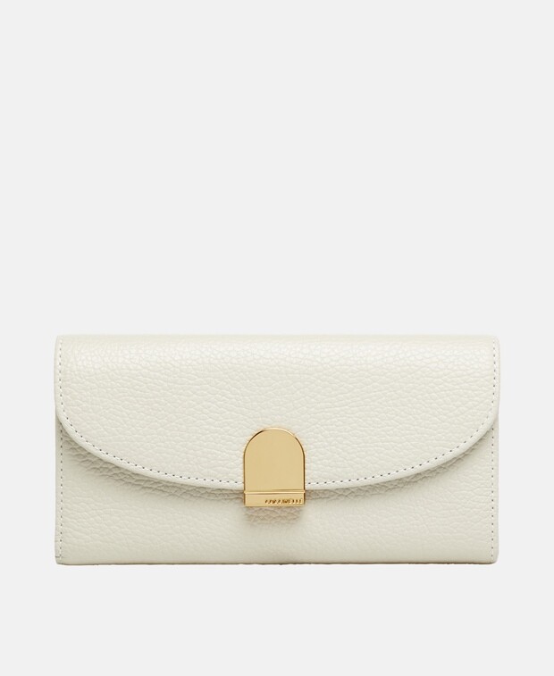 

Кожаный клатч Coccinelle, цвет Medium Grey