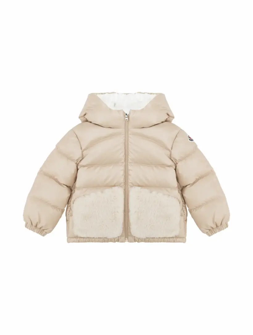 Стеганая куртка Bluma Moncler, бежевый