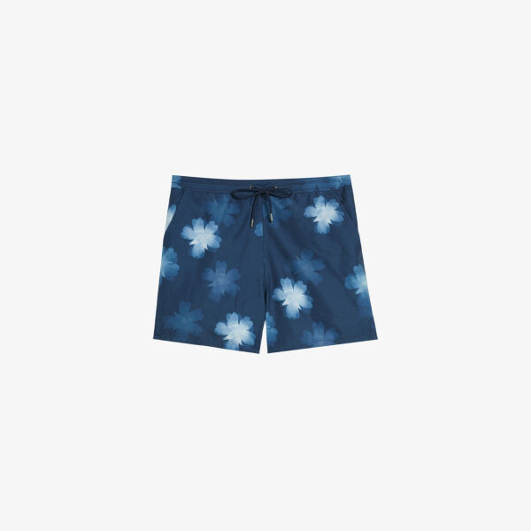 

Шорты для плавания Echia с цветочным принтом Ted Baker, темно-синий