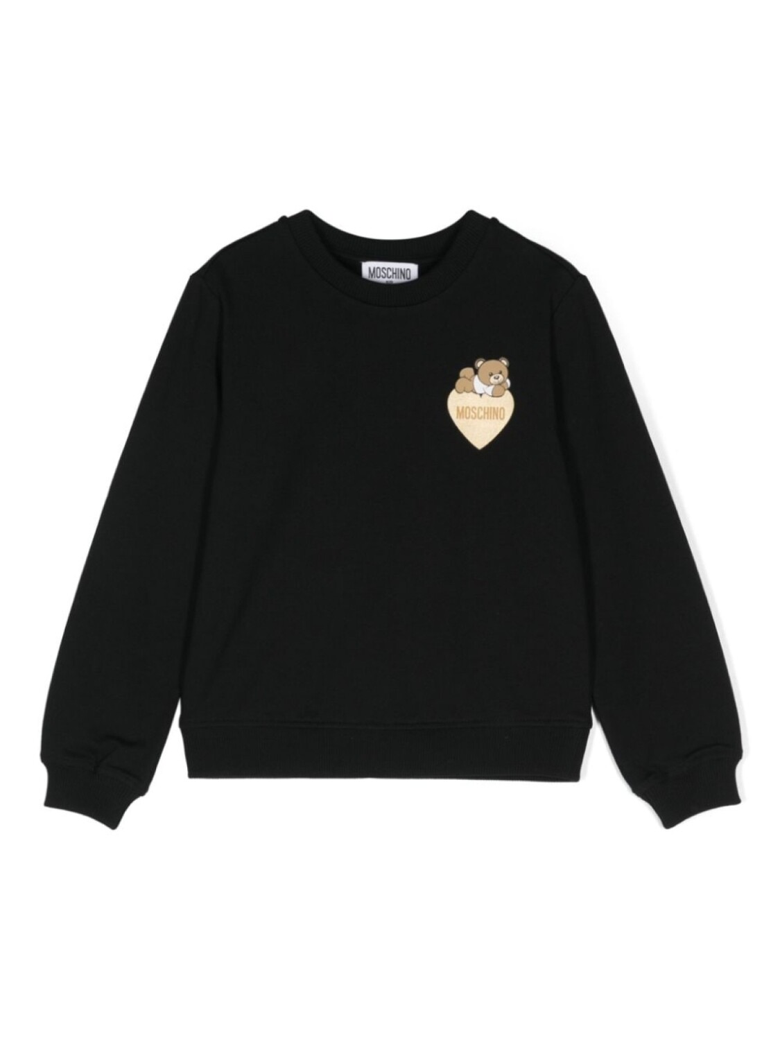 

Moschino Kids толстовка с декором Teddy Bear, черный
