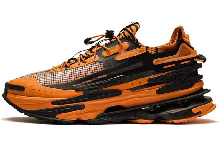 

LINING CF Tracing Lifestyle Shoes Men Low-top Black/ice Orange
