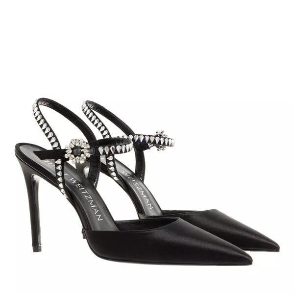 

Туфли gemcut 100 ankle strap pump Stuart Weitzman, черный