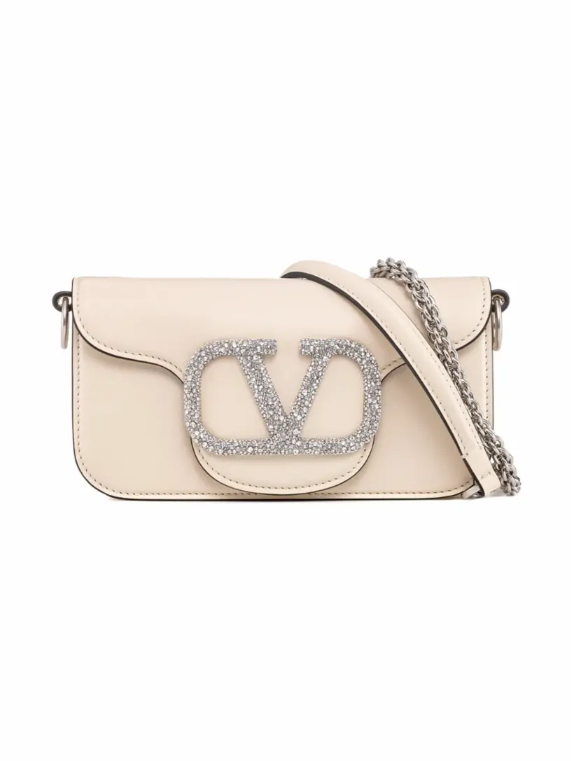 

Мини-сумка Locò Valentino Garavani, белый