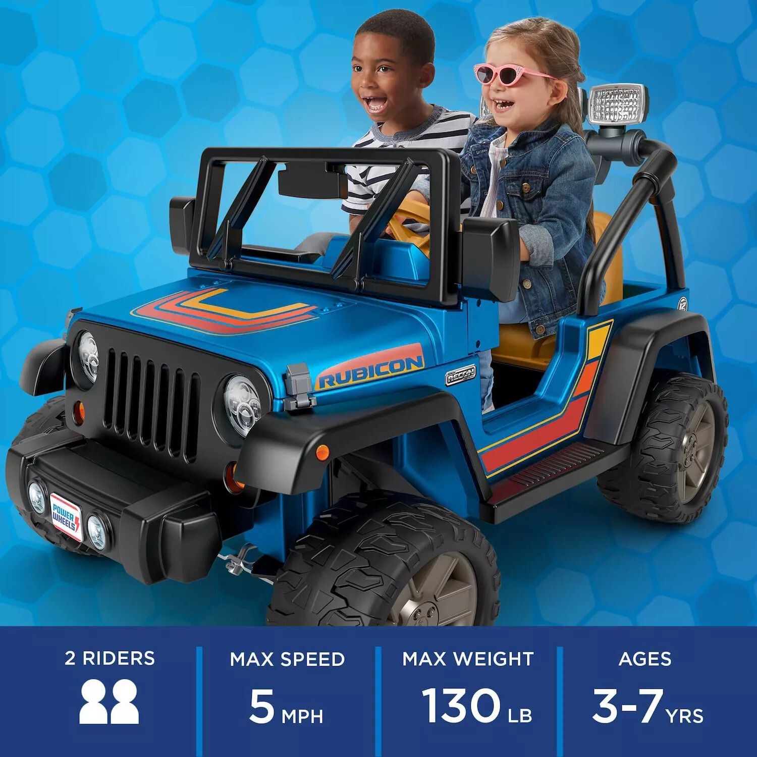 

Ретро-джип Wrangler Power Wheels Ride-On Power Wheels