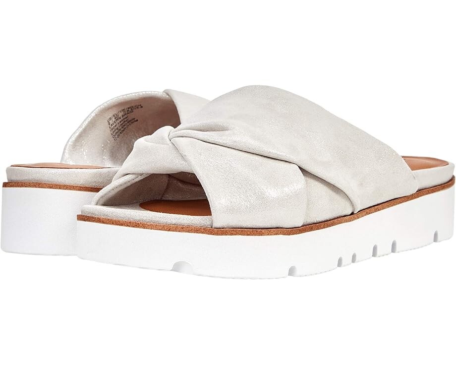 

Сандалии Gentle Souls by Kenneth Cole Lavern Braid, серебряный